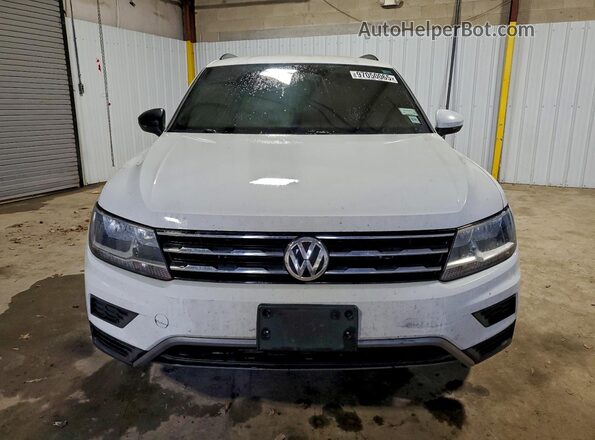 3VV0B7AX4KM190823 2019 VOLKSWAGEN TIGUAN Белый Вид спереди