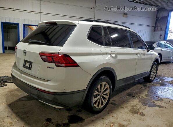 3VV0B7AX4KM190823 2019 VOLKSWAGEN TIGUAN Белый Задняя правая четверть