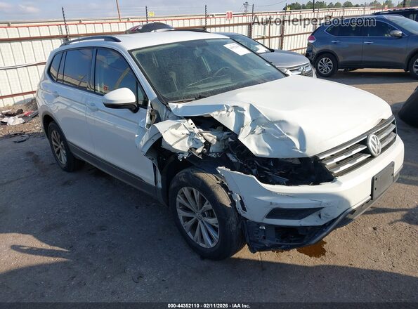 3VV1B7AX0LM015636 2020 VOLKSWAGEN TIGUAN Белый Передняя правая четверть