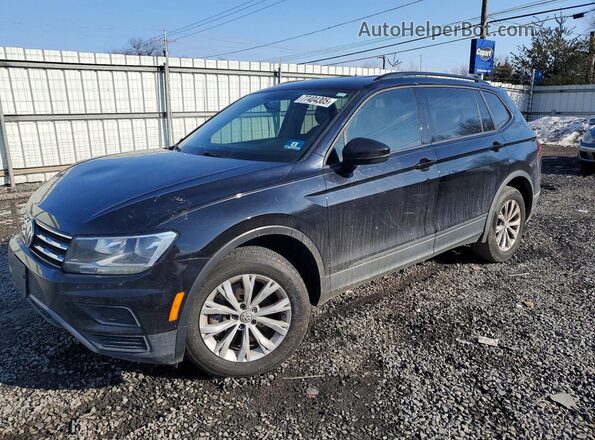 3VV1B7AX1KM049812 2019 VOLKSWAGEN TIGUAN Черный Передняя левая четверть