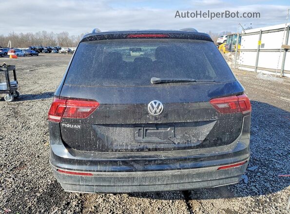 3VV1B7AX1KM049812 2019 VOLKSWAGEN TIGUAN Черный Вид сзади