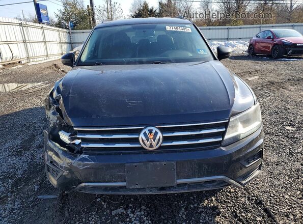 3VV1B7AX1KM049812 2019 VOLKSWAGEN TIGUAN Черный Вид спереди
