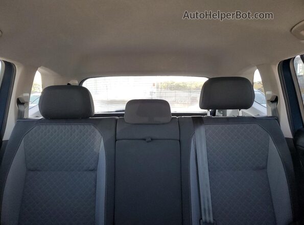 3VV1B7AX2KM022876 2019 VOLKSWAGEN TIGUAN Синий Вид задних сидений