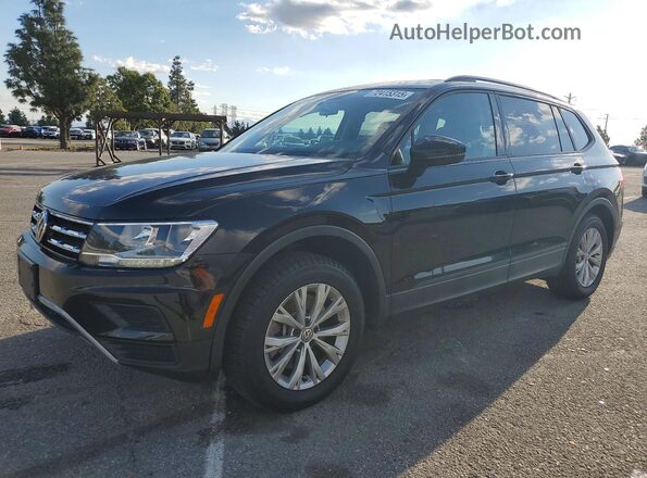 3VV1B7AX8KM013812 2019 VOLKSWAGEN TIGUAN Black Vista tres cuartos delantera izquierda