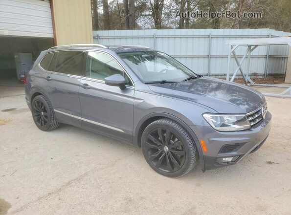 3VV2B7AX1KM054836 2019 VOLKSWAGEN TIGUAN Серый Передняя правая четверть