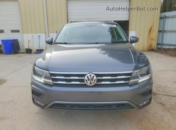 3VV2B7AX1KM054836 2019 VOLKSWAGEN TIGUAN Серый Вид спереди
