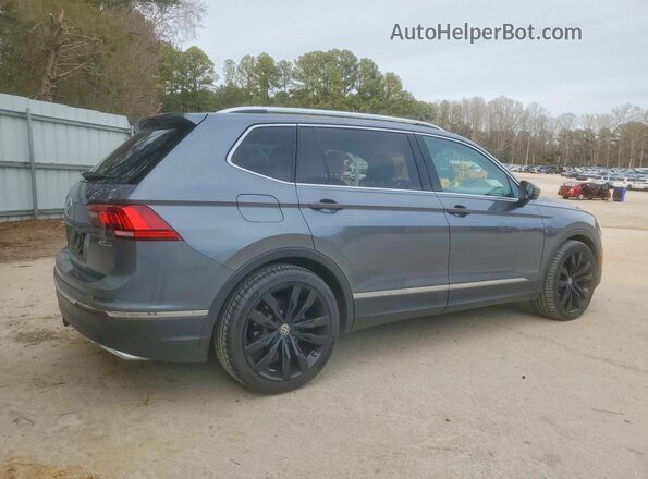 3VV2B7AX1KM054836 2019 VOLKSWAGEN TIGUAN Серый Задняя правая четверть
