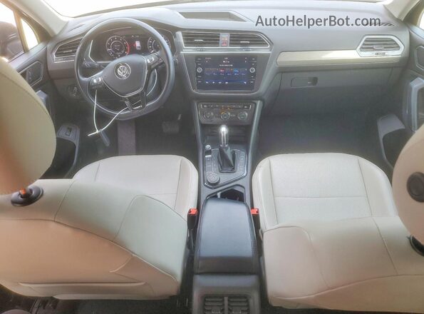 3VV2B7AX1KM054836 2019 VOLKSWAGEN TIGUAN Серый Вид панели приборов