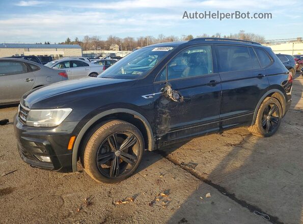 3VV2B7AX1KM175446 2019 VOLKSWAGEN TIGUAN Черный Передняя левая четверть