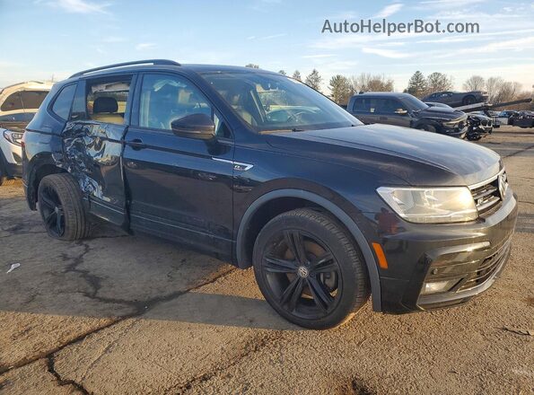3VV2B7AX1KM175446 2019 VOLKSWAGEN TIGUAN Черный Передняя правая четверть