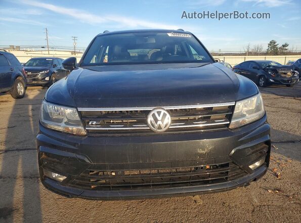 3VV2B7AX1KM175446 2019 VOLKSWAGEN TIGUAN Черный Вид спереди