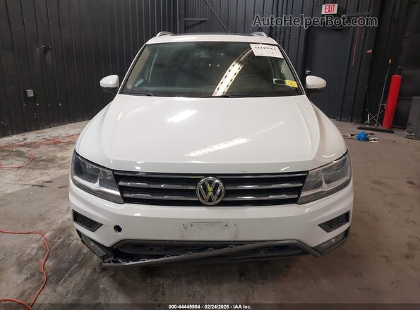 3VV2B7AX3KM182611 2019 VOLKSWAGEN TIGUAN Белый Вид щитка приборов