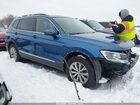 2018 Volkswagen Tiguan 2.0t Se/2.0t Sel Blue vin: 3VV2B7AX4JM016158