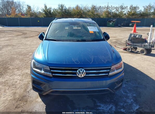 3VV2B7AX4KM132168 2019 VOLKSWAGEN TIGUAN Blue Vista interior trasera