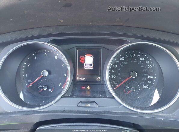 3VV2B7AX4KM132168 2019 VOLKSWAGEN TIGUAN Blue Vista de los asientos traseros