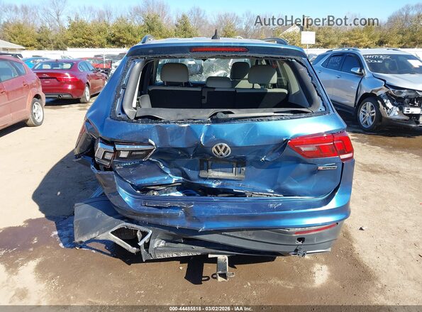 3VV2B7AX4KM132168 2019 VOLKSWAGEN TIGUAN Blue 