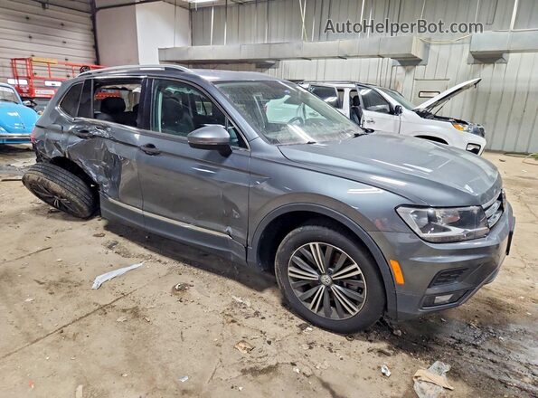 3VV2B7AX5JM219740 2018 VOLKSWAGEN TIGUAN Серый Передняя правая четверть