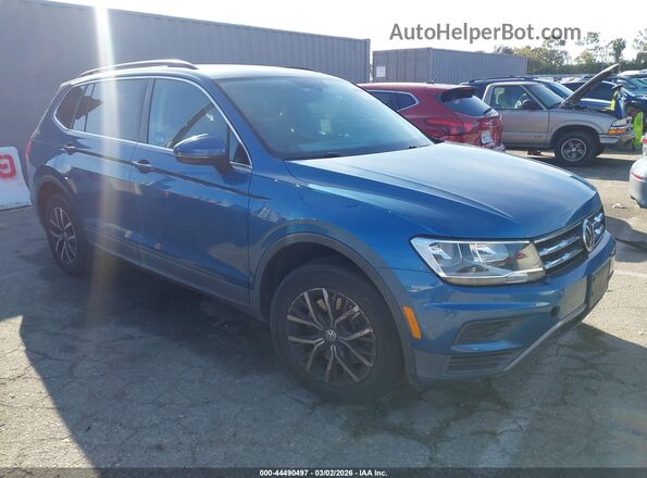 3VV3B7AX1KM100508 2019 VOLKSWAGEN TIGUAN Blue Front right