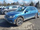 2018 Volkswagen Tiguan 2.0t Se/2.0t Sel Синий vin: 3VV3B7AX2JM016227