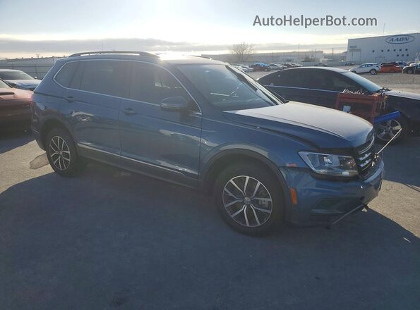 3VV3B7AX2JM188483 2018 VOLKSWAGEN TIGUAN Blue Front right