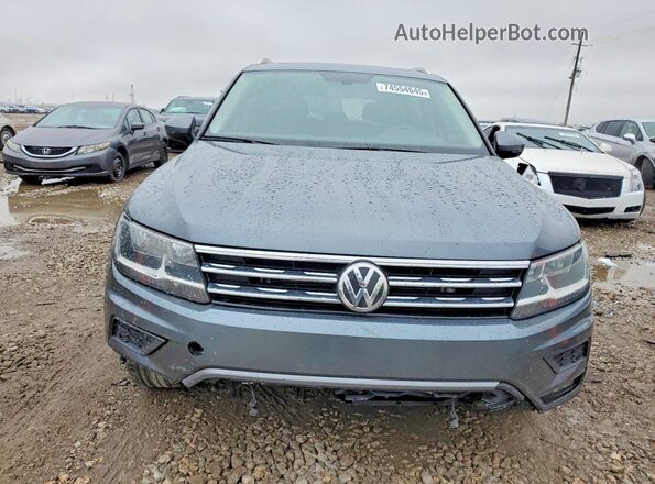 3VV3B7AX3KM066944 2019 VOLKSWAGEN TIGUAN Gray Widok z przodu