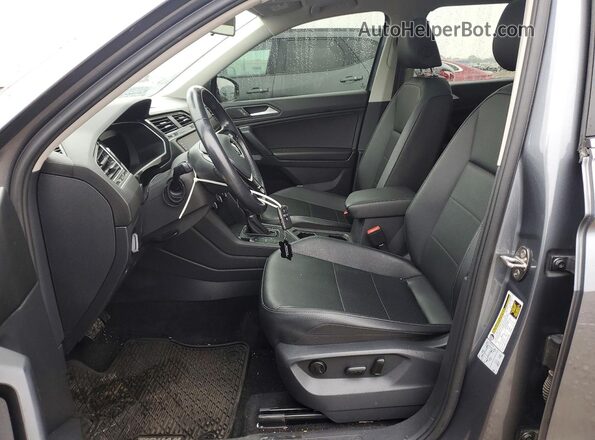 3VV3B7AX3KM066944 2019 VOLKSWAGEN TIGUAN Gray Widok wnętrza z przodu