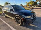2022 Volkswagen Tiguan Se Черный vin: 3VV3B7AX3NM020955