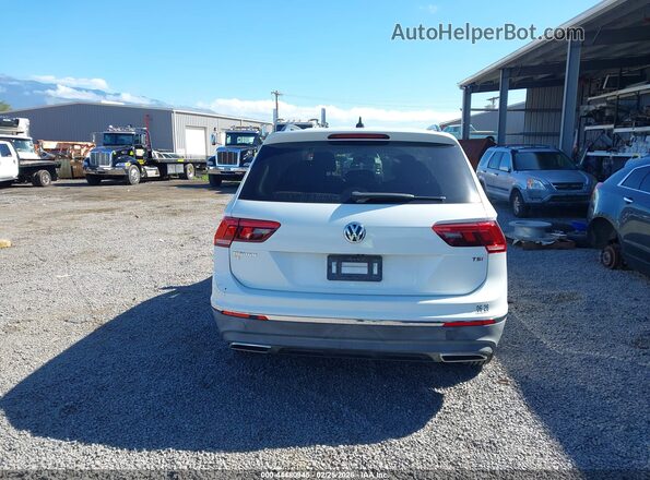 3VV3B7AX4JM219314 2018 VOLKSWAGEN TIGUAN Белый 