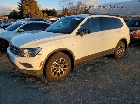 3VV3B7AX6KM106563 2019 VOLKSWAGEN TIGUAN Белый Передняя левая четверть