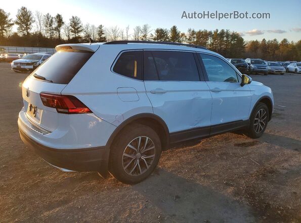 3VV3B7AX6KM106563 2019 VOLKSWAGEN TIGUAN Белый Задняя правая четверть