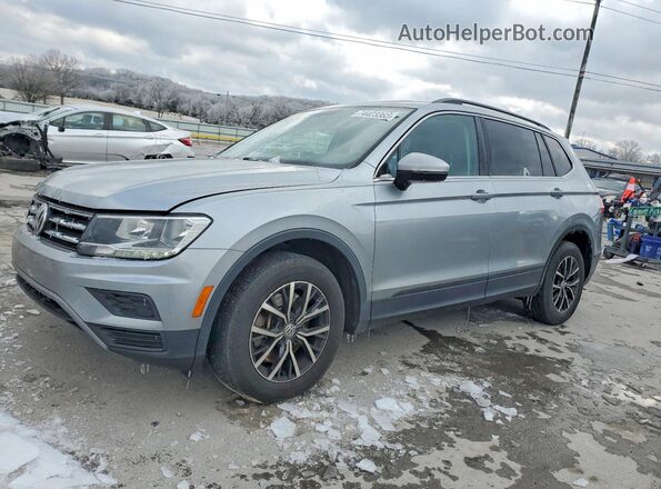3VV3B7AX6KM109205 2019 VOLKSWAGEN TIGUAN Gray Przód lewy
