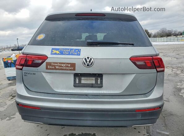 3VV3B7AX6KM109205 2019 VOLKSWAGEN TIGUAN Gray Widok z tyłu