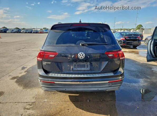 3VV3B7AX8KM129083 2019 VOLKSWAGEN TIGUAN Black Vista trasera