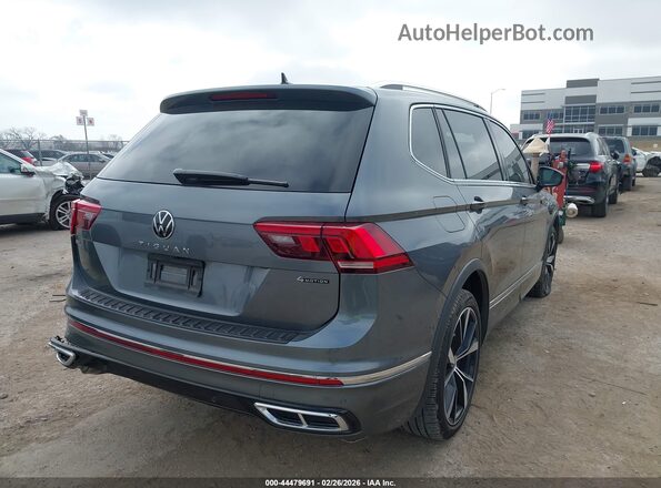 3VV4B7AX3RM059748 2024 VOLKSWAGEN TIGUAN Синий Задняя правая четверть