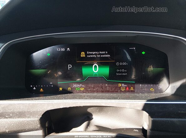 3VVAB7AX8RM225247 2024 VOLKSWAGEN TIGUAN Серый Вид задних сидений