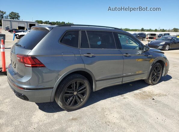 3VVCB7AX1NM047054 2022 VOLKSWAGEN TIGUAN Gray Trasero derecho