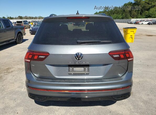 3VVCB7AX1NM047054 2022 VOLKSWAGEN TIGUAN Gray Vista trasera