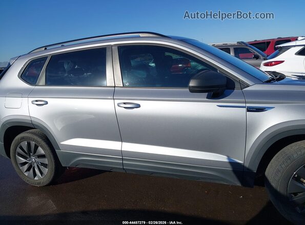 3VVCX7B24PM331284 2023 VOLKSWAGEN TAOS Серебряный Вид задней части салона