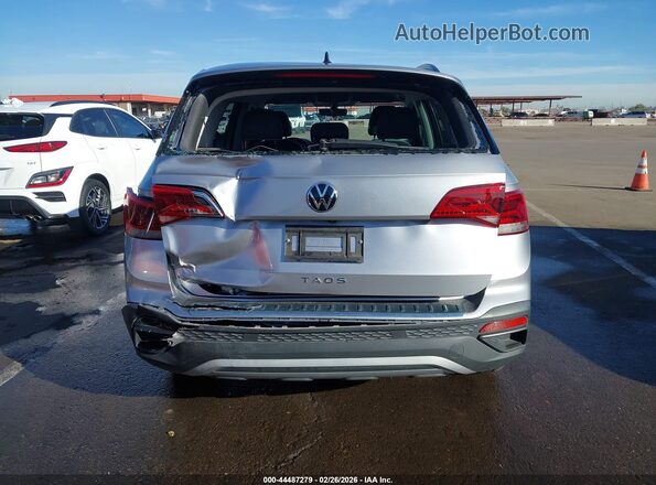 3VVCX7B24PM331284 2023 VOLKSWAGEN TAOS Серебряный 