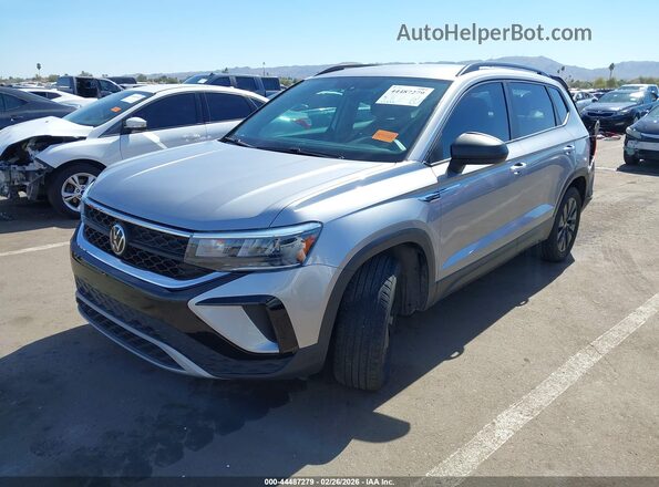 3VVCX7B24PM331284 2023 VOLKSWAGEN TAOS Серебряный Передняя левая четверть