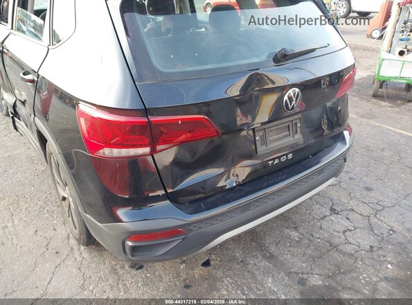 3VVCX7B24PM362955 2023 VOLKSWAGEN TAOS Black Սալոնի հետևի տեսք