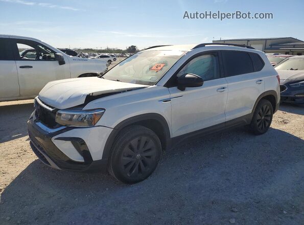 3VVDX7B2XPM350295 2023 VOLKSWAGEN TAOS Белый Передняя левая четверть