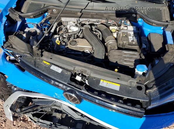 3VVEC7B26SM009470 2025 VOLKSWAGEN TAOS Синий Вид подкапотного пространства