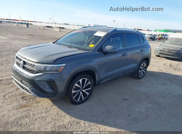 3VVEX7B23PM307552 2023 VOLKSWAGEN TAOS Gray Rear interior view