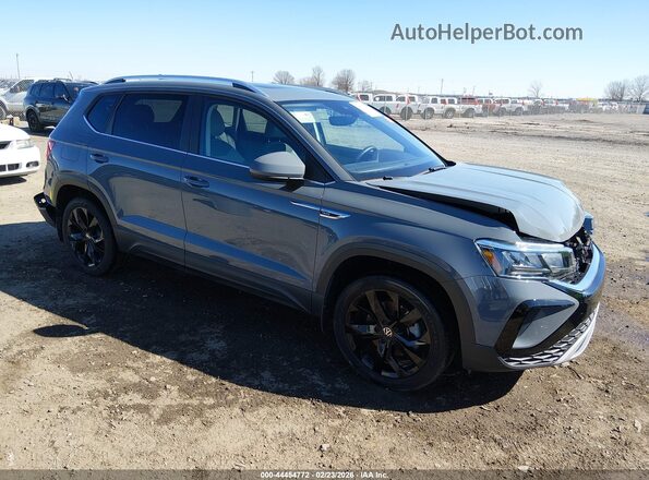 3VVEX7B28PM307479 2023 VOLKSWAGEN TAOS Gray Delantero derecho