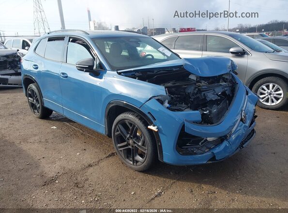 3VVGR7RM5SM051692 2025 VOLKSWAGEN TIGUAN Синий Передняя правая четверть