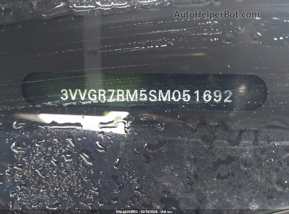 3VVGR7RM5SM051692 2025 VOLKSWAGEN TIGUAN Синий Вид подкапотного пространства