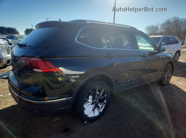 3VVMB7AX6PM018978 2023 VOLKSWAGEN TIGUAN Черный Задняя правая четверть