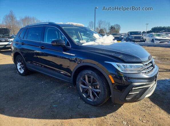 3VVMB7AX6PM018978 2023 VOLKSWAGEN TIGUAN Черный Передняя правая четверть