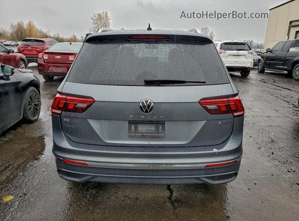 3VVMB7AX7RM039728 2024 VOLKSWAGEN TIGUAN Gray უკანა ხედი